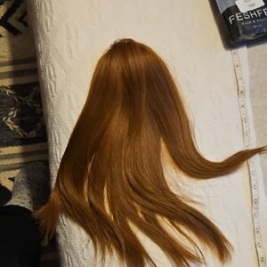 Fresh Auburn Pony Tail Hair Extensions 14 Inches